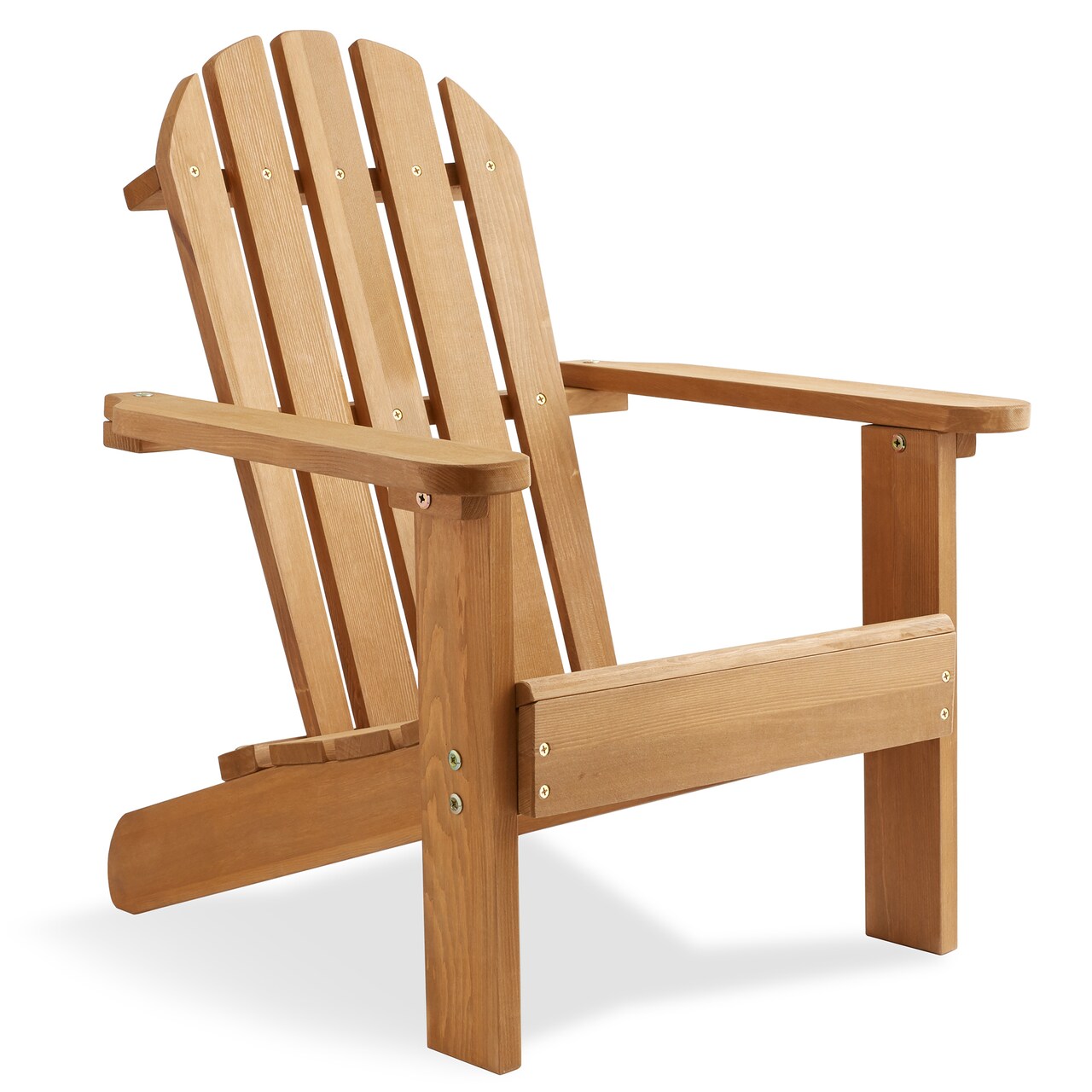 Casafield Children's Adirondack Chair, Cedar Wood Outdoor Kid's Chairs for Patio, Deck, Lawn and Garden, Partially Pre-Assembled
